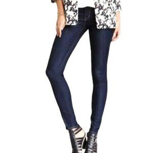 Rich and Skinny dark denim mid rise, skinny jeans size 24/25